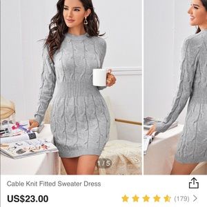 Shein Sweater dress